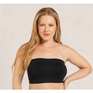 Truekind Convertible Strapless Bandeau Bra Black Size Small NWT